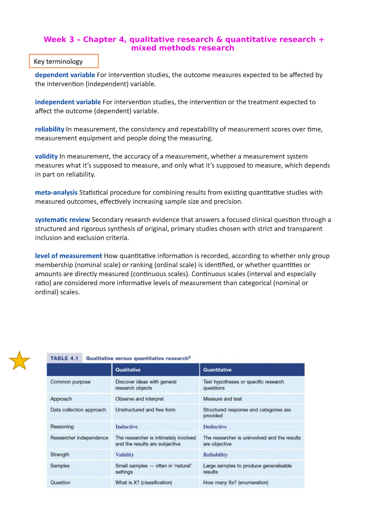 writing chapter 4 qualitative research