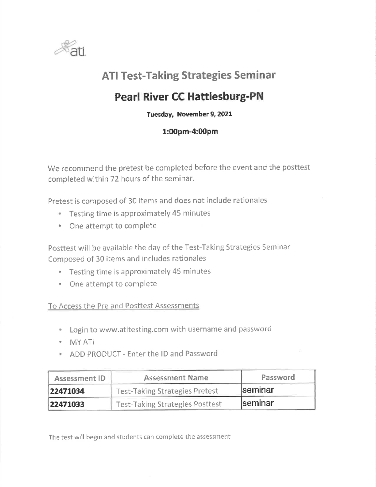 ati-tts-pretest-and-posttest-information-and-student-handouts-ati