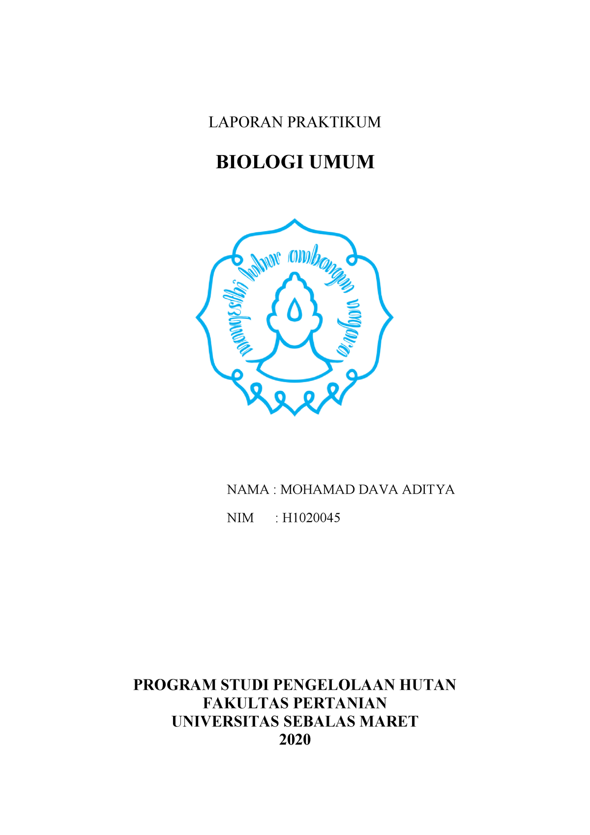 Biologi PENGENALAN ORGAN TUMBUHAN Laporan Praktikum Acara 1 Semester 1 ...