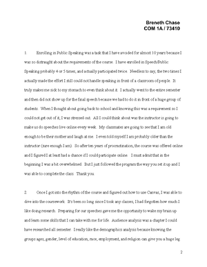 Informative Speech Outline - James Xx Public Speaking 3 23  Speech 