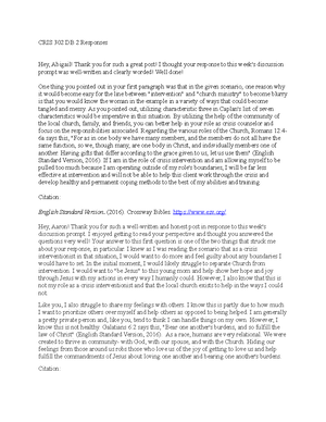 CRIS 302 Kanel Ch 2 Notes - CRIS 302 Kanel, Chapter 2: Ethical and ...