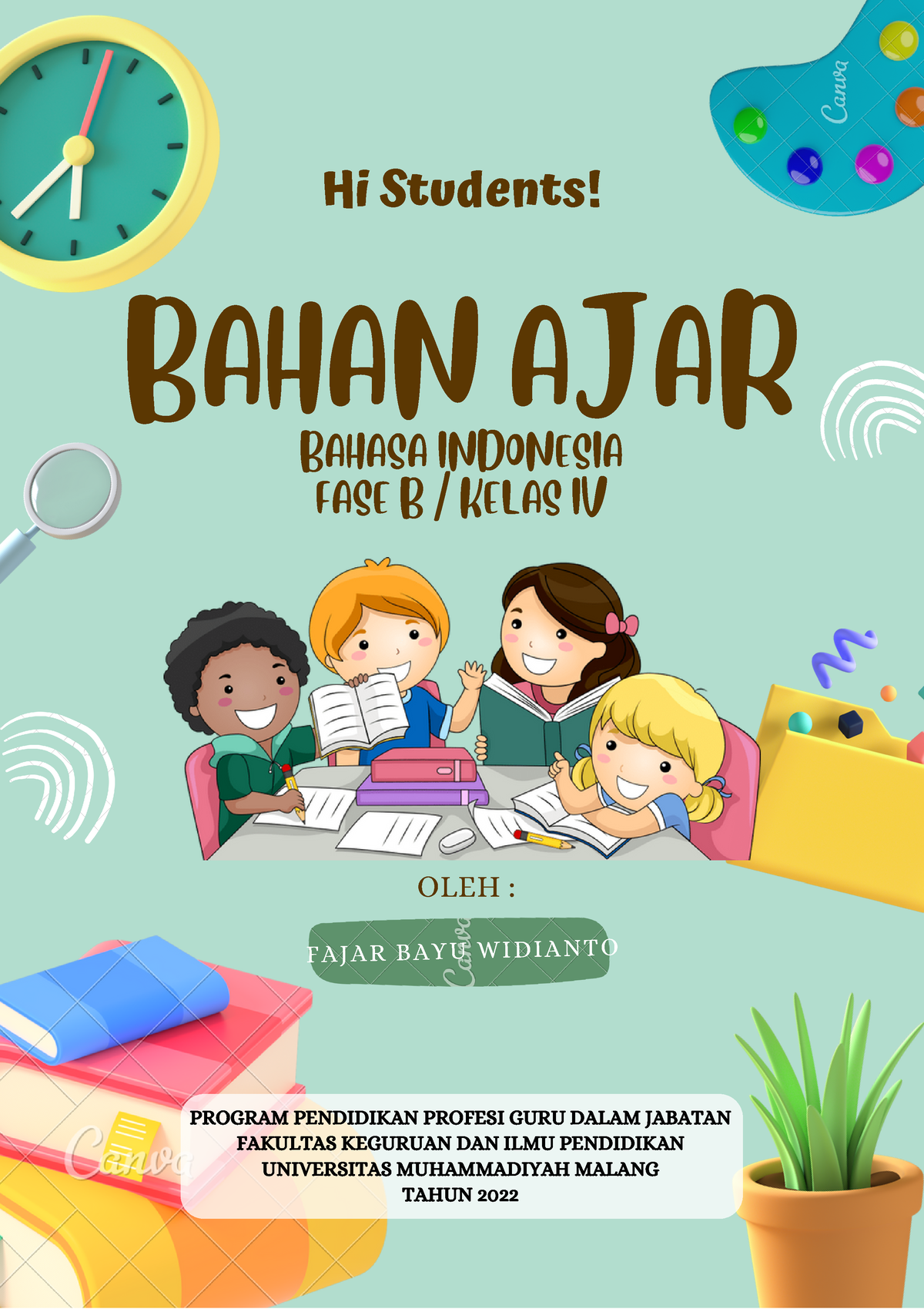 2. Bahan AJAR Bahasa Indonesia FASE B Kelas IV Fajar BAYU Widianto ...