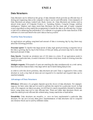 Data structures - in c - Search for courses, books or documents Sign ...