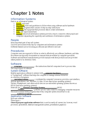 Chapter+1+Notes - Completed notes for chapter 1 - Chapter 1 Notes ...