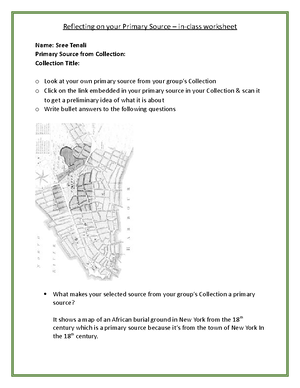 Primary Source Report Example Jai Smith 23 Faday - Primary Source ...