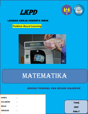 LKPD Persamaan kuadrat - LKPD LEMBAR KERJA PESERTA DIDIK Problem Based ...