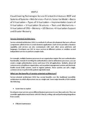 Cloud Computing Unit 2 - Best notes - Cloud Services: Types of Cloud ...