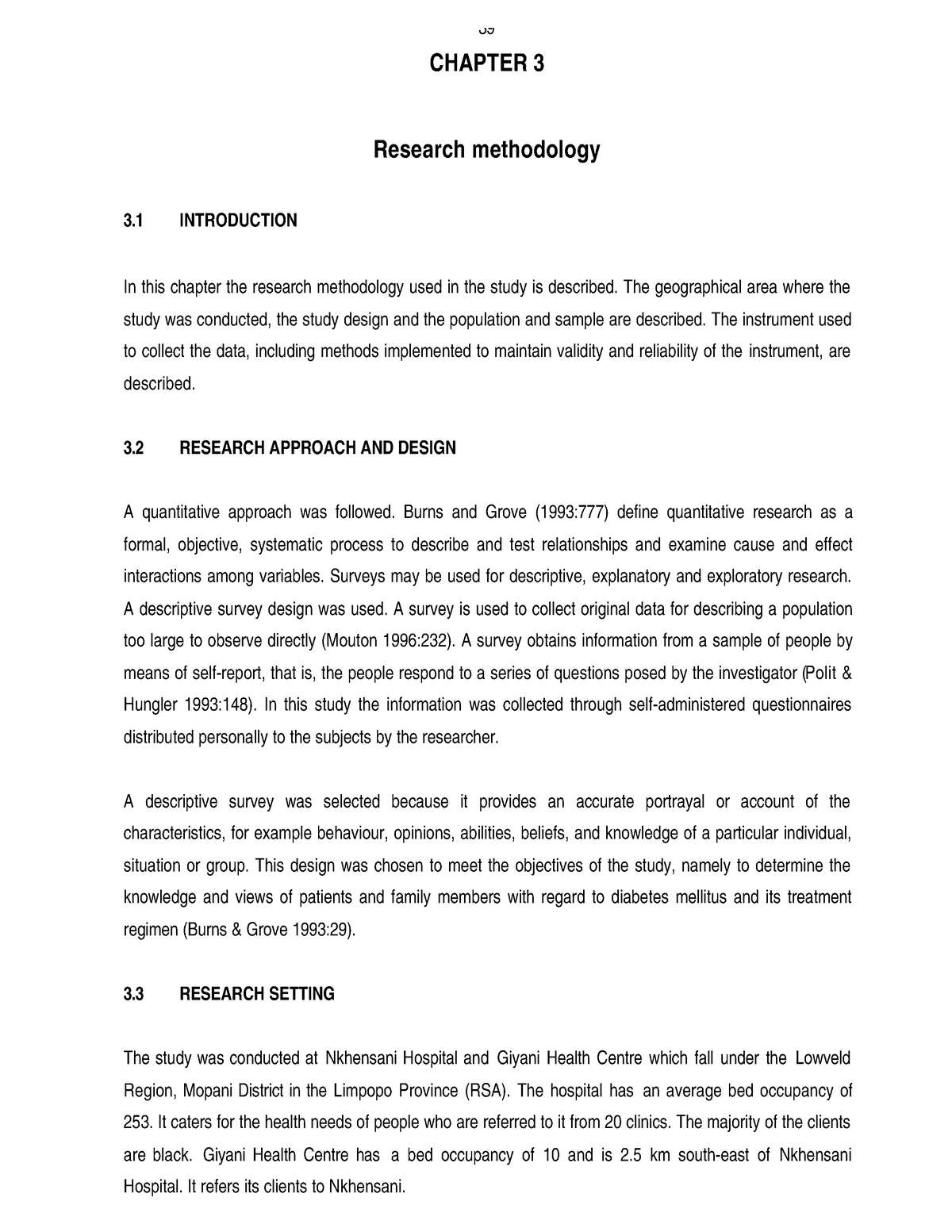 04chapter 3 - read well - CHAPTER 3 Research methodology 3 INTRODUCTION ...