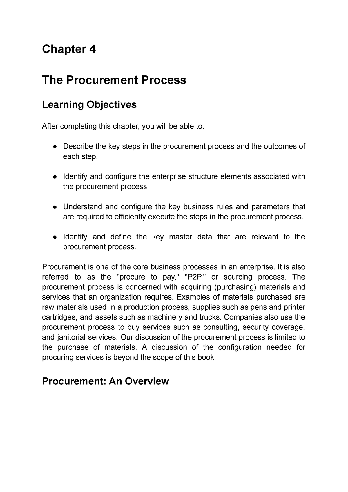 Chương 4 - Tài Liệu Cấu Hình FI - Chapter 4 The Procurement Process ...