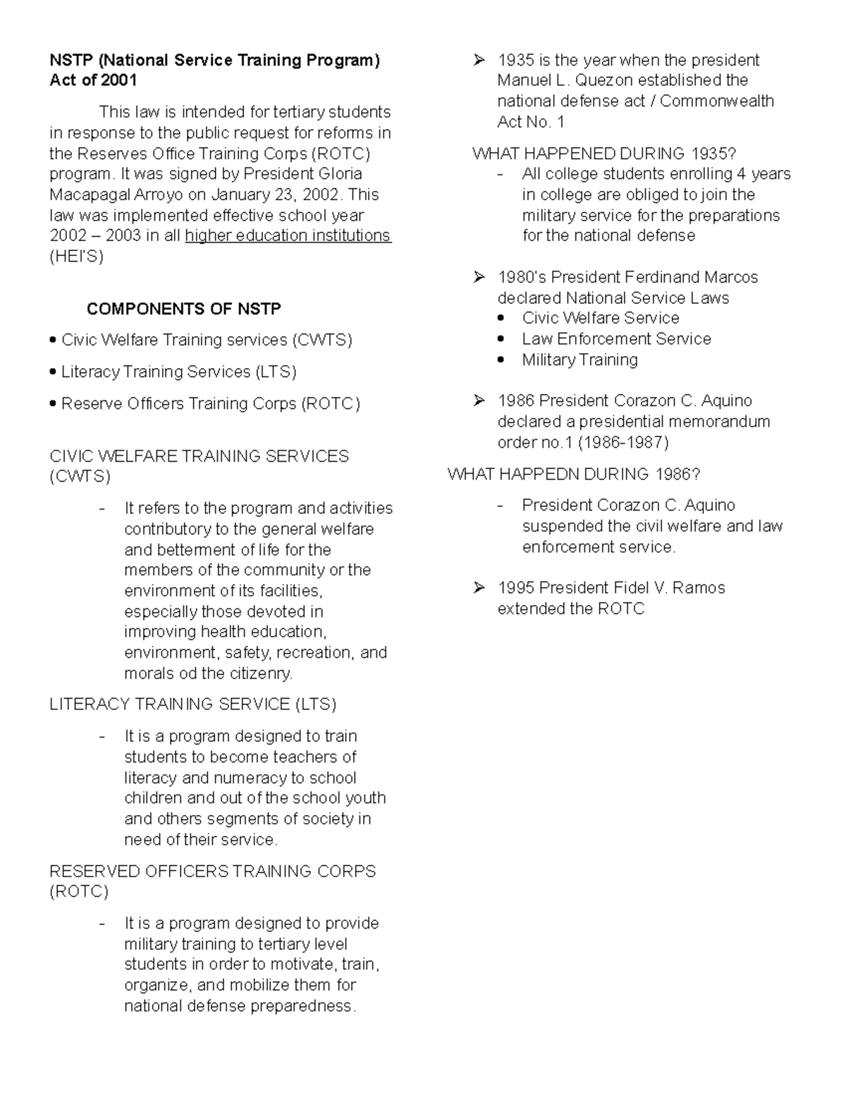 nstp-notes-ra-9163-nstp-all-section-nstp-national-service-training