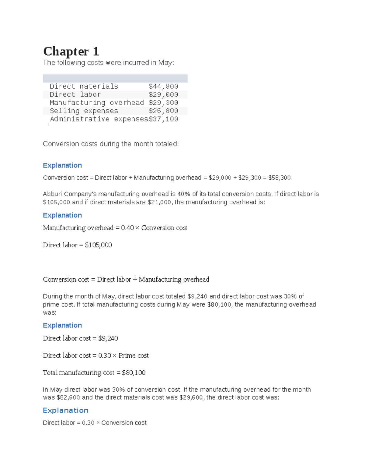 What Does Net Incurred Cost Mean