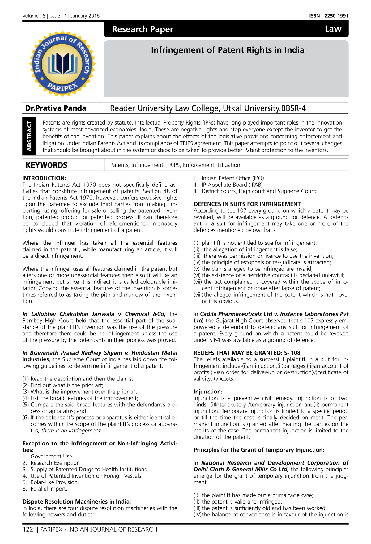 assignment of patent rights in india