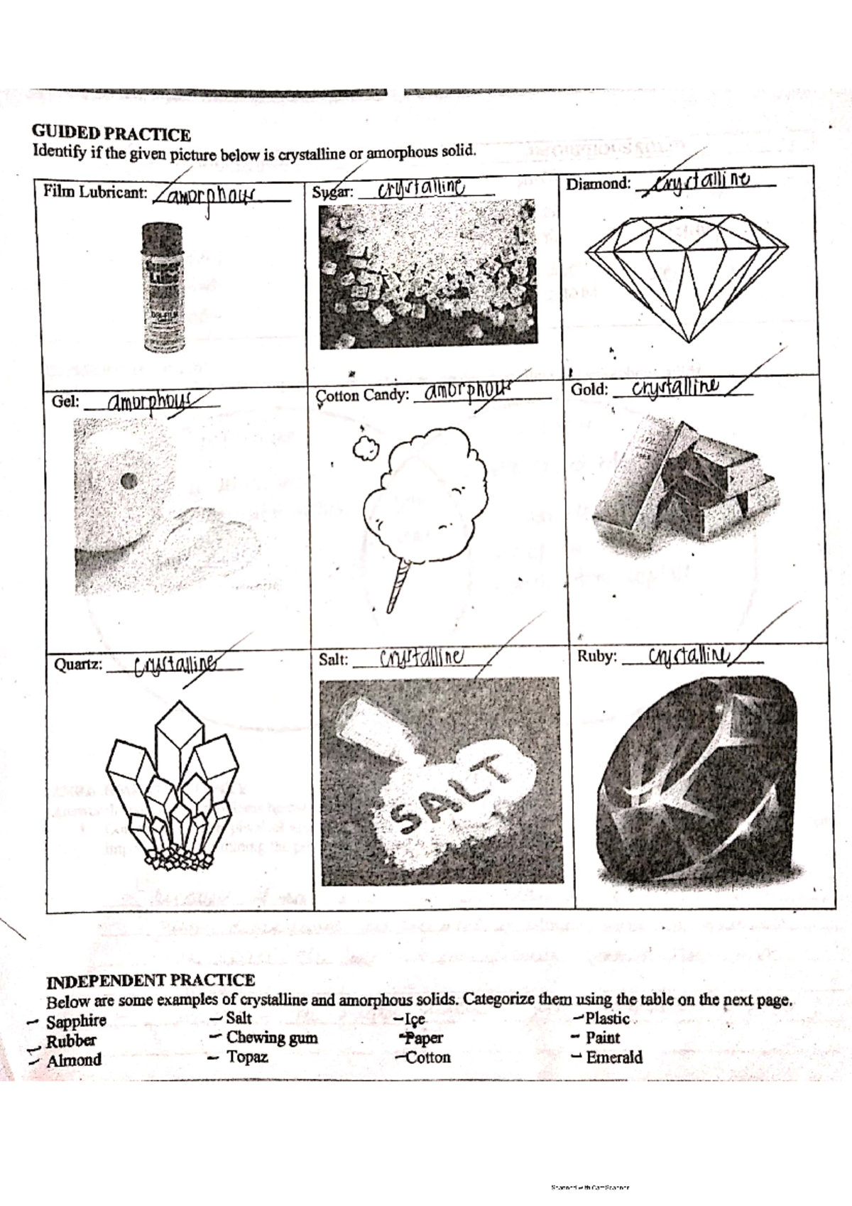 CHEM Practice 1 - Chemistry - Studocu