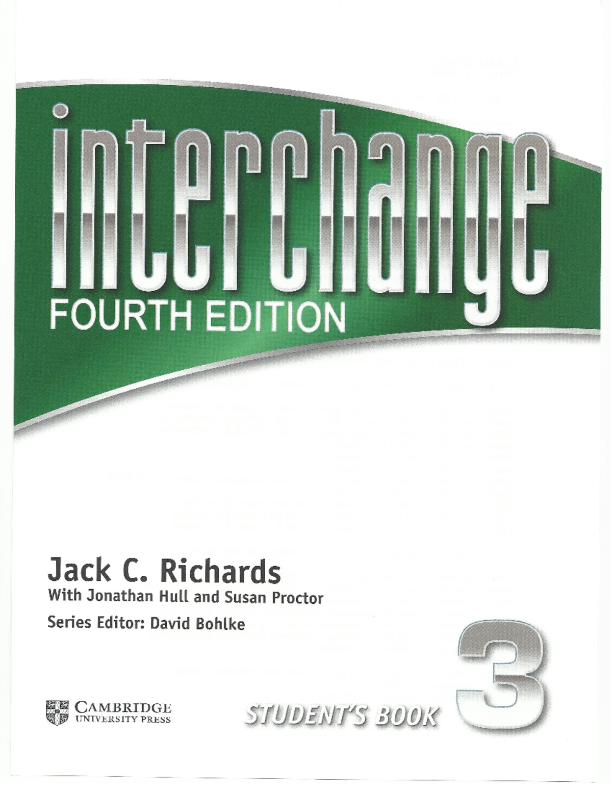 Intechange 3 - BS. education - Studocu