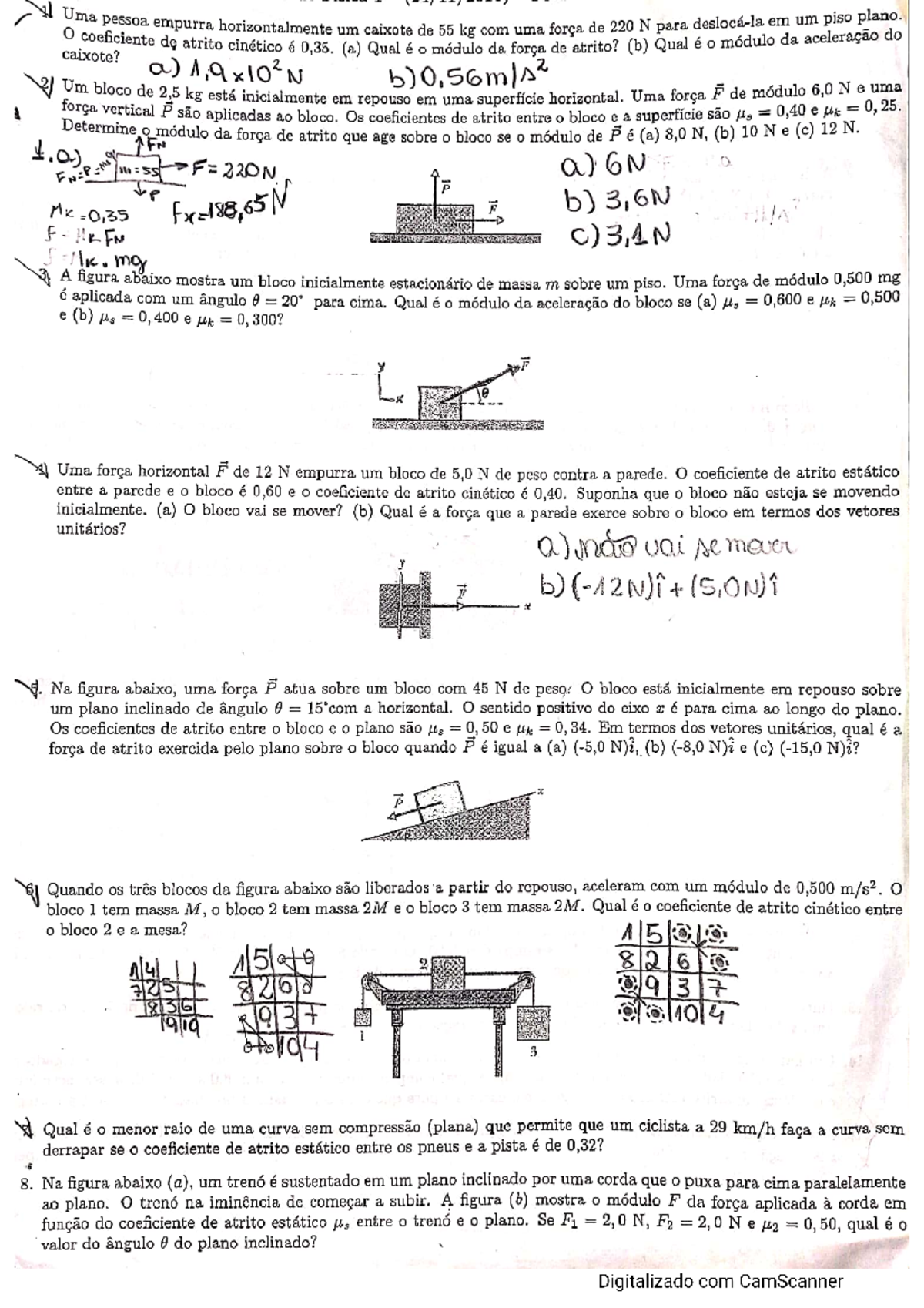 Lista de exercicios - LISTA DE EXERCÍCIOS Disciplina de Física Experimental  I 1) Quantos algarismos - Studocu