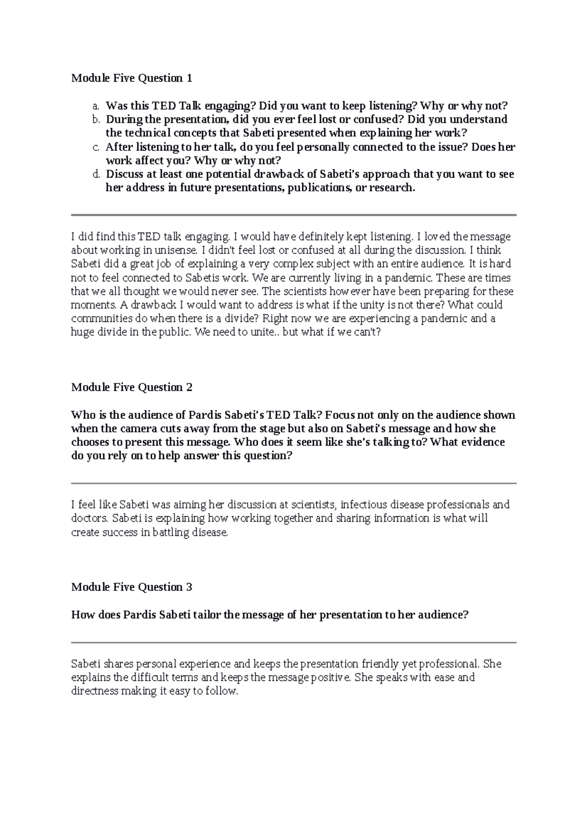 SCS 200 Applied Social Sciences - Module Five Question 1 a. Was this ...