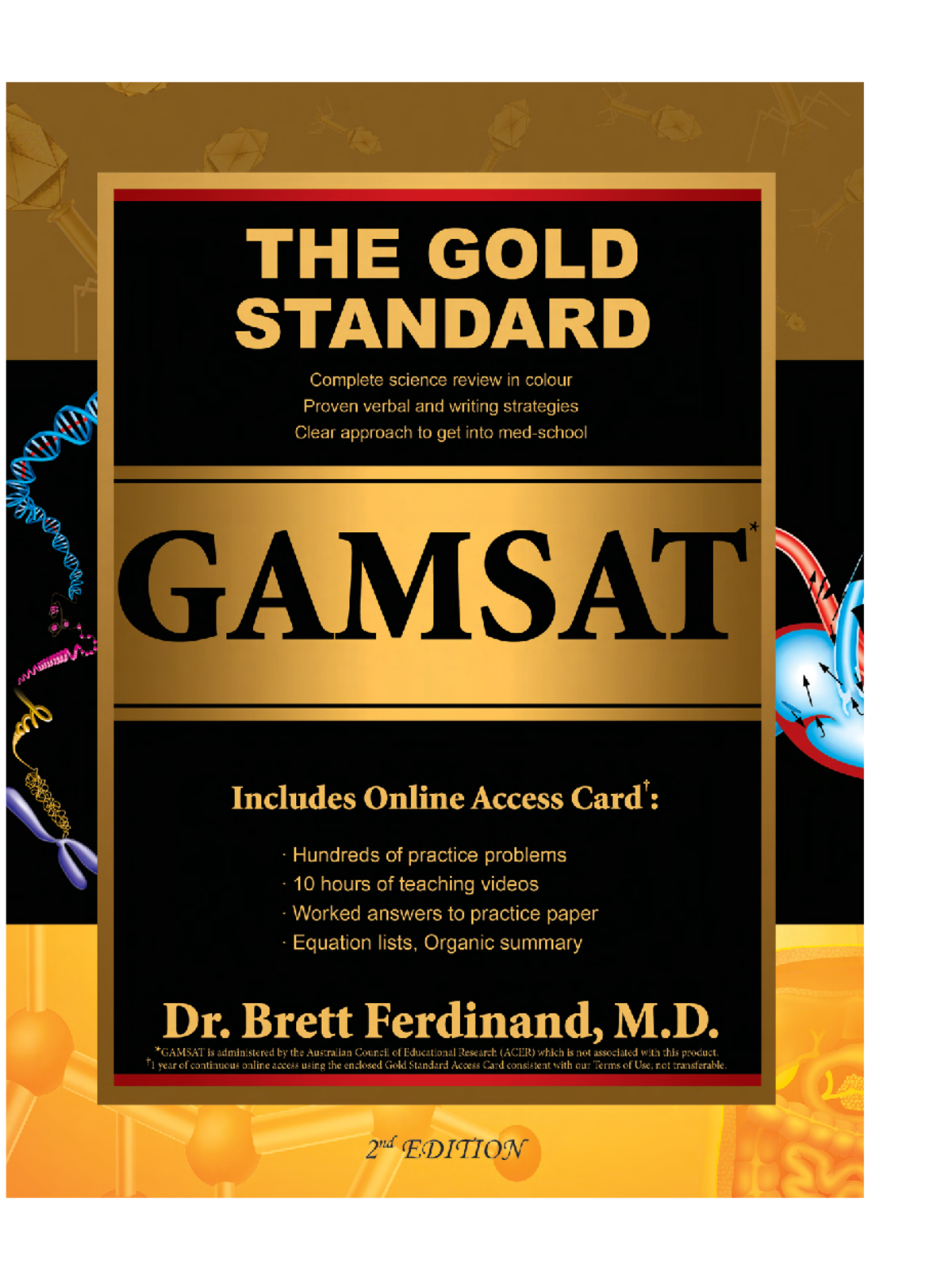 624080620 Gold Standard Gamsat No science background in university