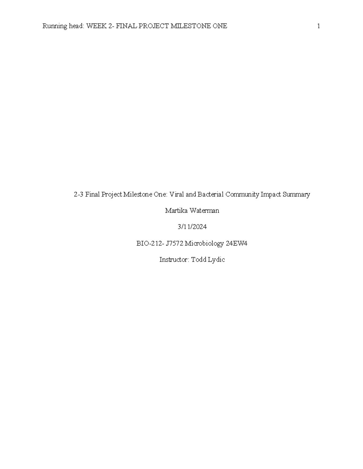 Week 2 paper - This assignment was very fun and also I learned a lot ...