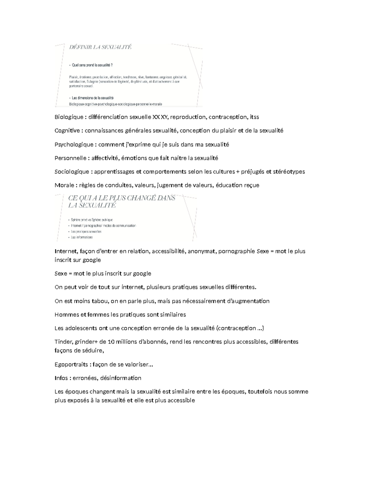 Cours 1 Résumé des vidéos et copier collé du moodle Biologique