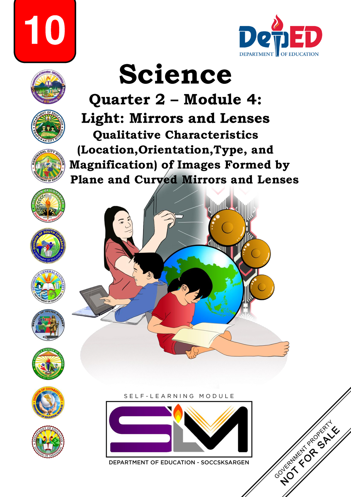 SCI10 SLM Q2 M4 - SCIENCE - 10 0 9 Science Quarter 2 – Module 4: Light ...