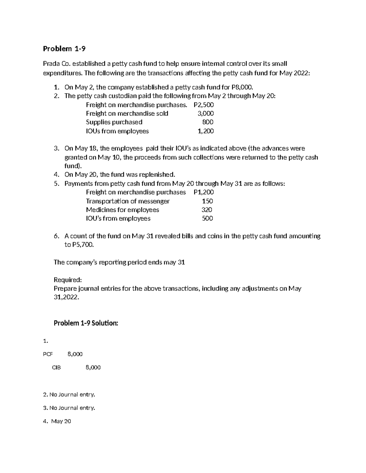 Intacc+1 Problem+1 9+to+1- 10+Video+Support - Problem 1- Prada Co ...