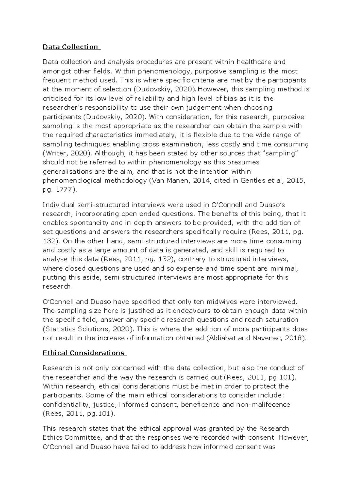 Data Collection Data Collection Data collection and analysis