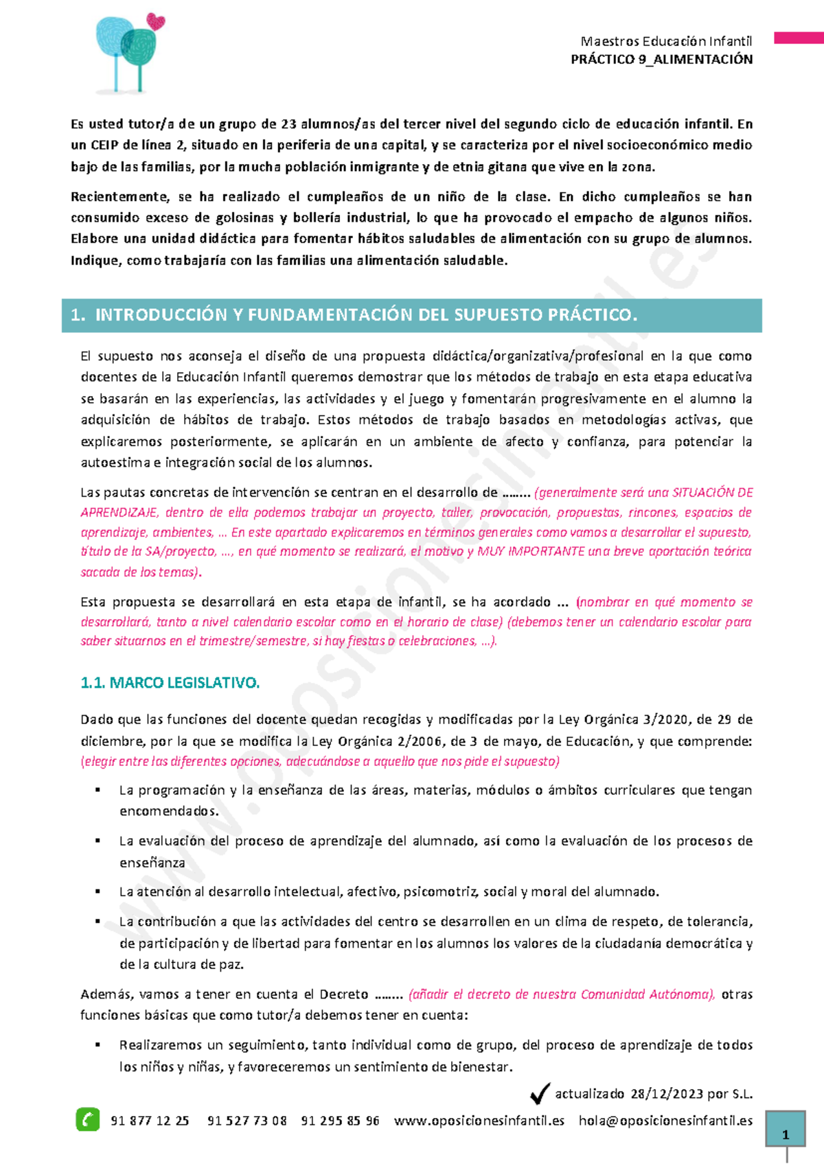 Practico 9 Infantil Gnral - PRÁCTICO 9 _ALIMENTACIÓN actualizado 28 ...