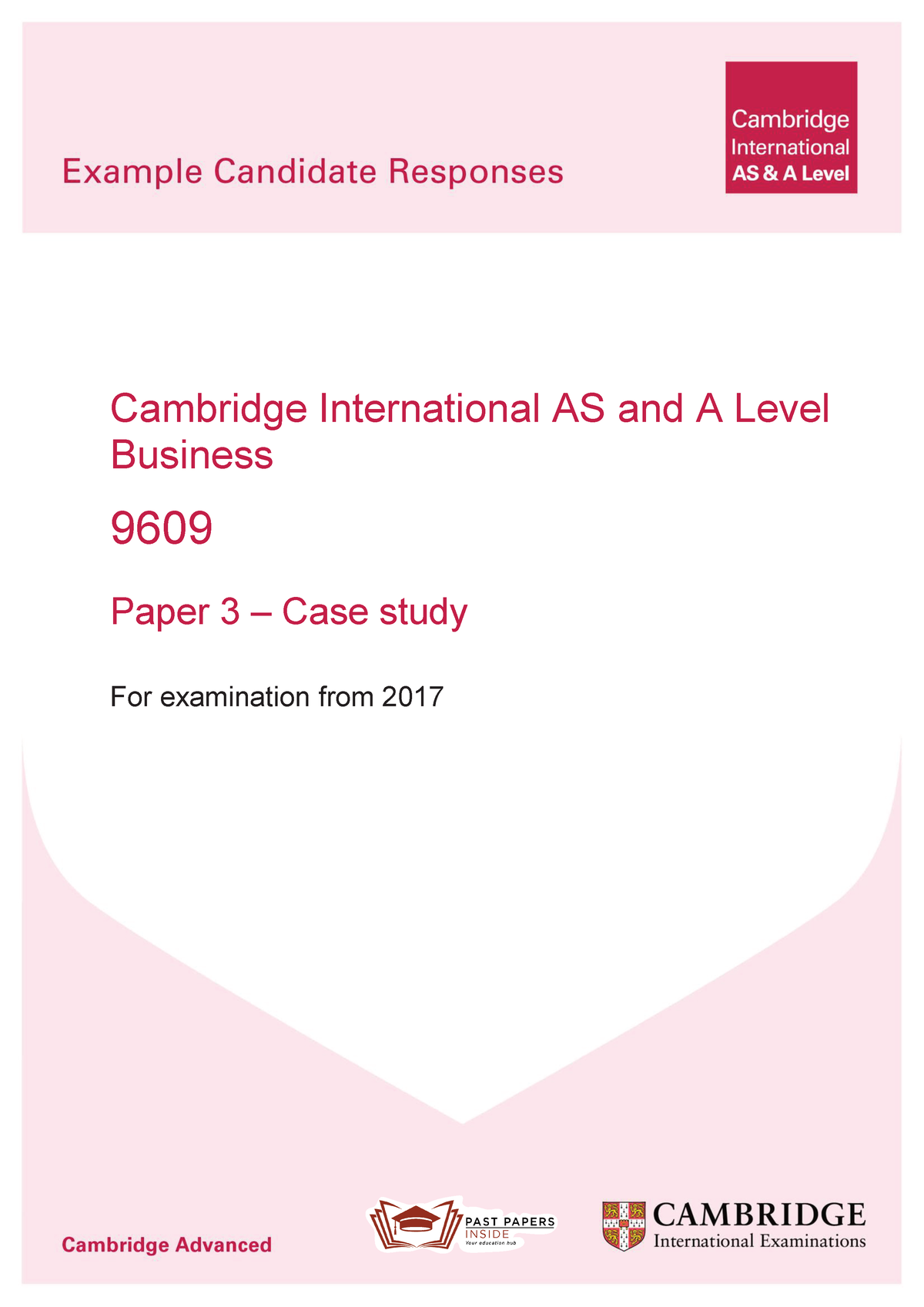 Example Candidate Responses Igcse English As A Second Language