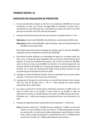 Examen Final Op. Unitarias - OPERACIONES UNITARIAS Y PROCESOS ...