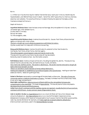 Electrical Injuries notes - Electrical Injuries Approximately 1000 ...
