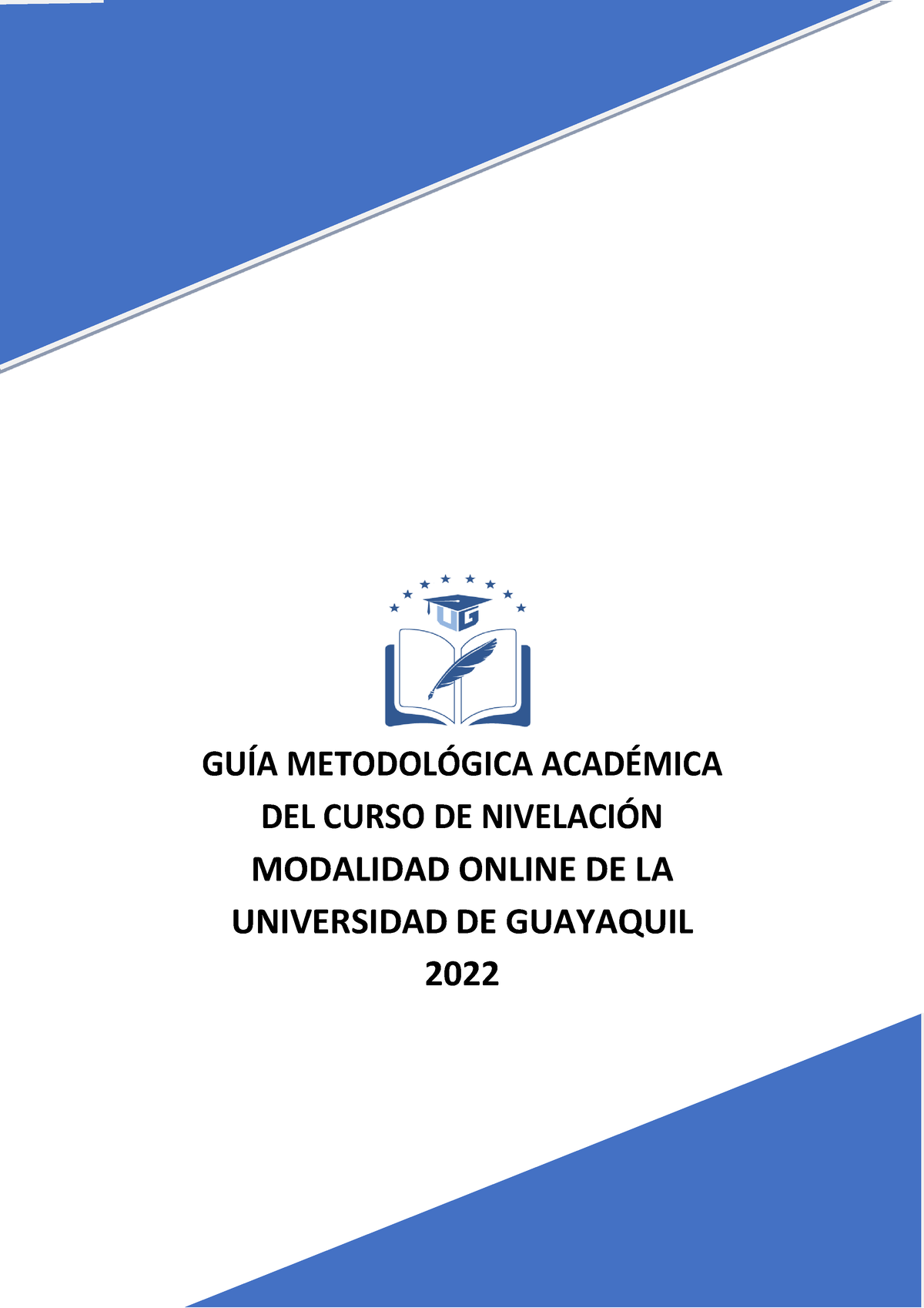 Guía Metodológica - Estudiantes - GUÕA METODOL”GICA ACAD.. DEL CURSO DE ...