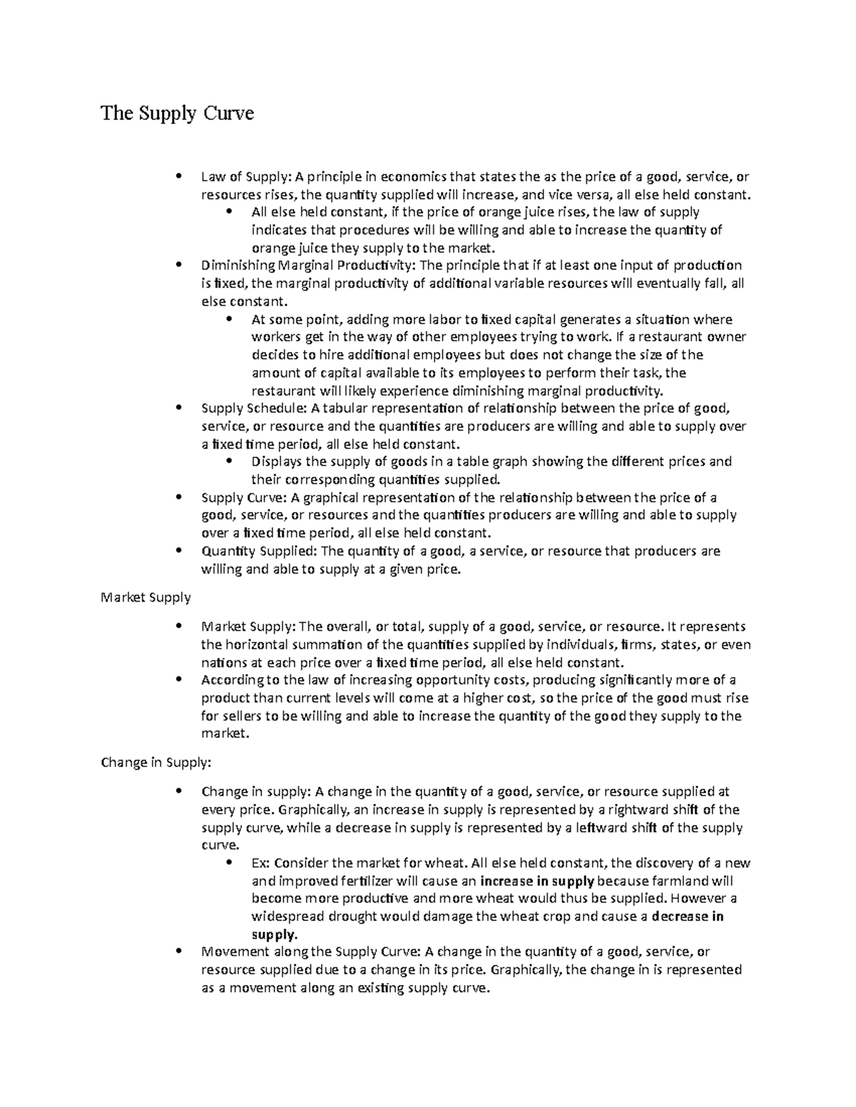 the-supply-curve-the-supply-curve-law-of-supply-a-principle-in