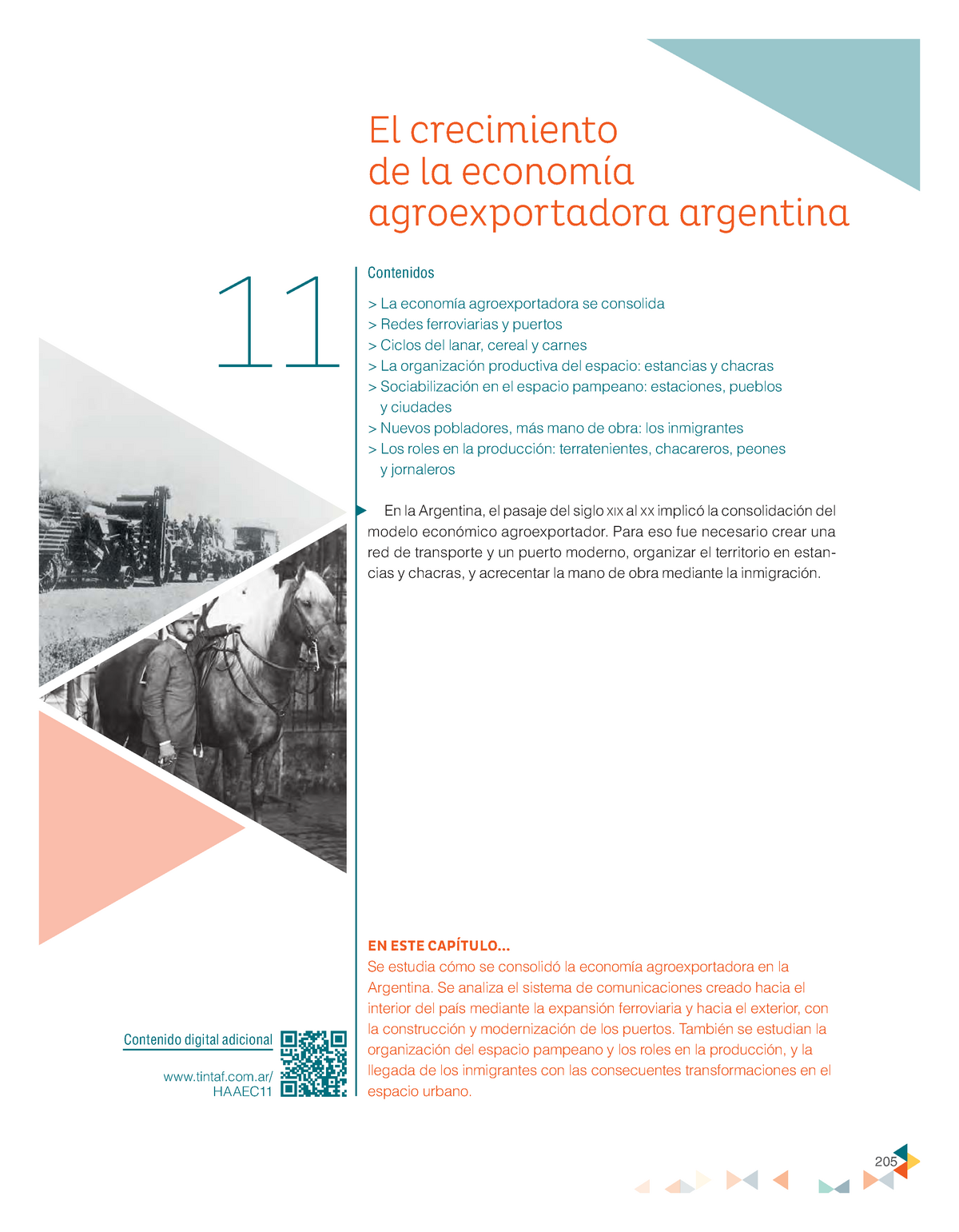 Historia-IV 4to-1era Clase-1 Modelo-Agroexportador Antoniasi - ####### EN  ESTE CAPÍTULO... 11 El - Studocu