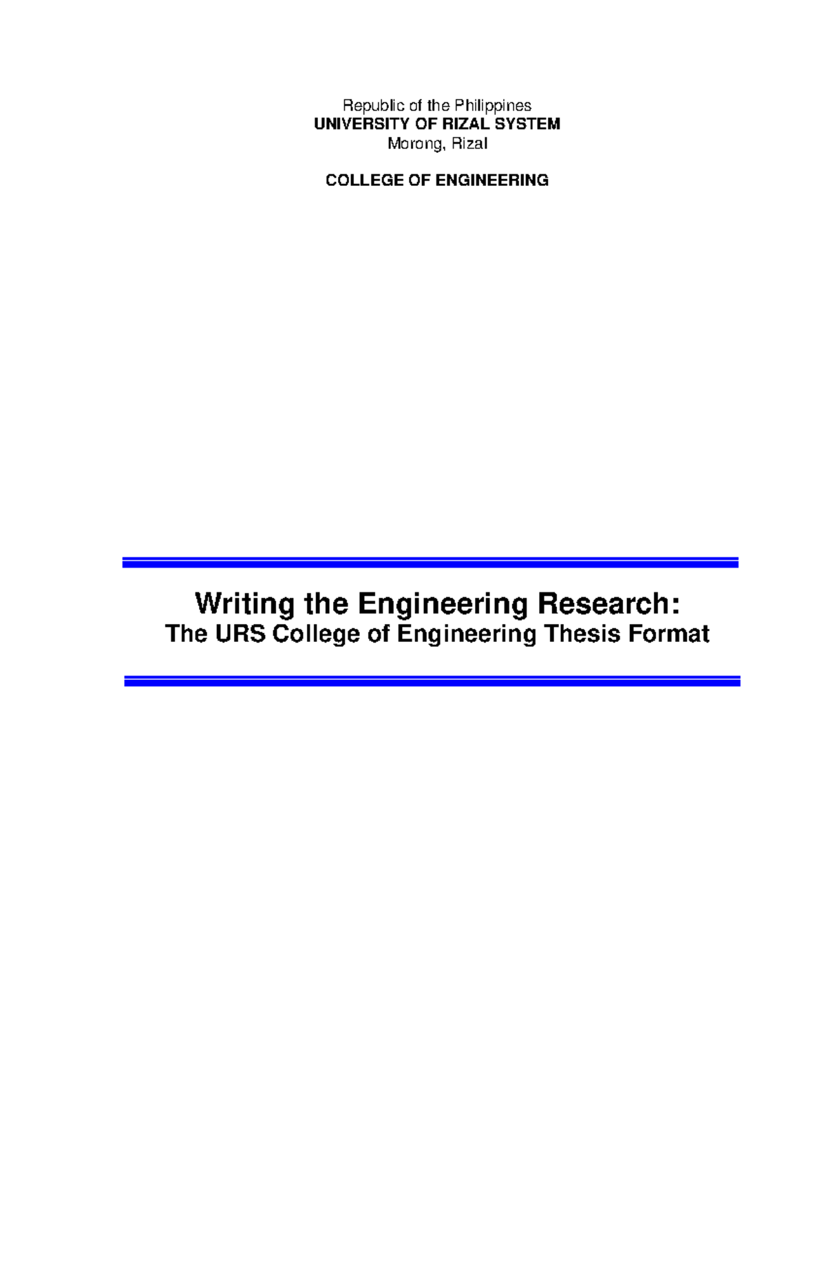 Engineering-Research-Guidelines-Long-1 - Republic Of The Philippines ...