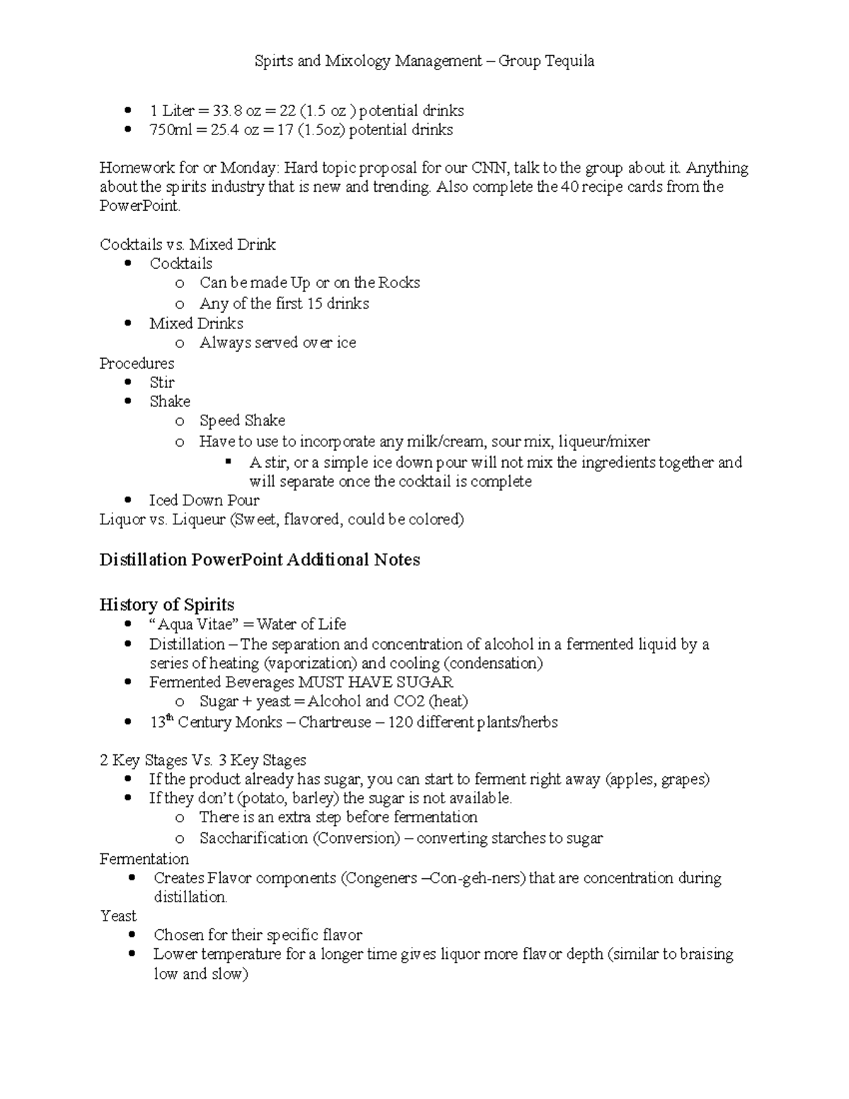 Spirits and Mixology Management - Anything about the spirits industry ...