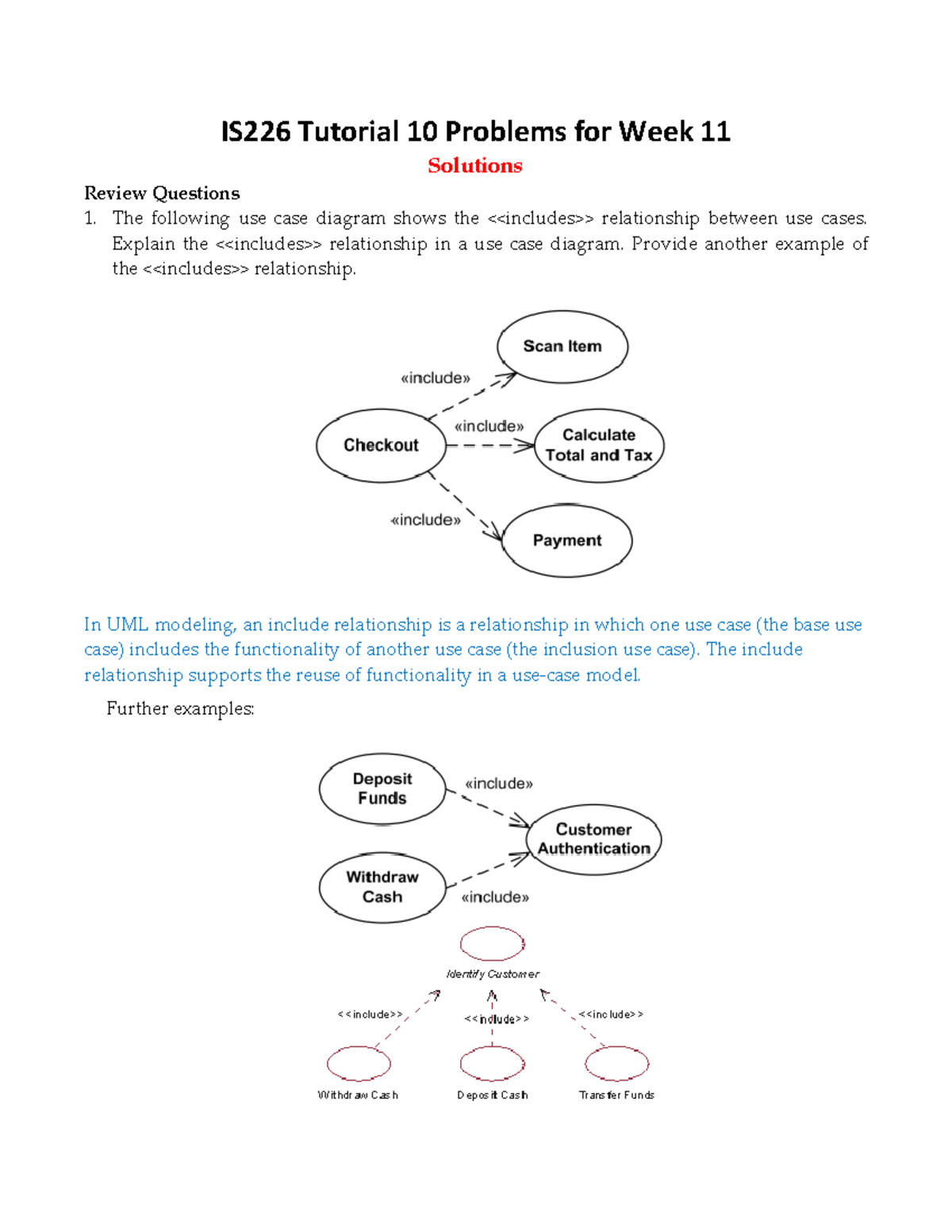 IS226 Tutorial Wk11-Solutions - Warning: TT: Undefined Function: 32 ...