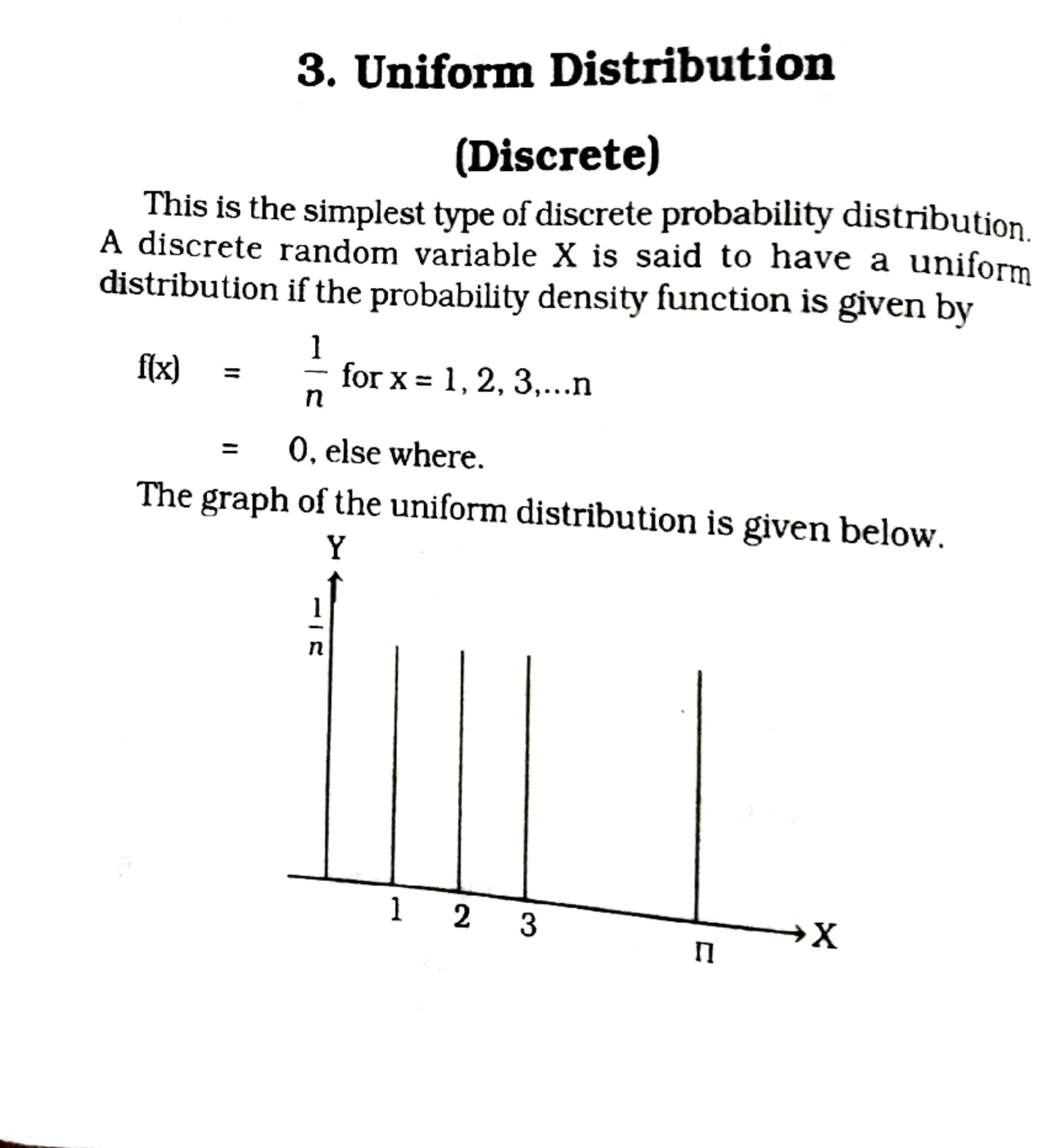 Uniform distribution - Probabilty Distributions - 3. Uniform ...