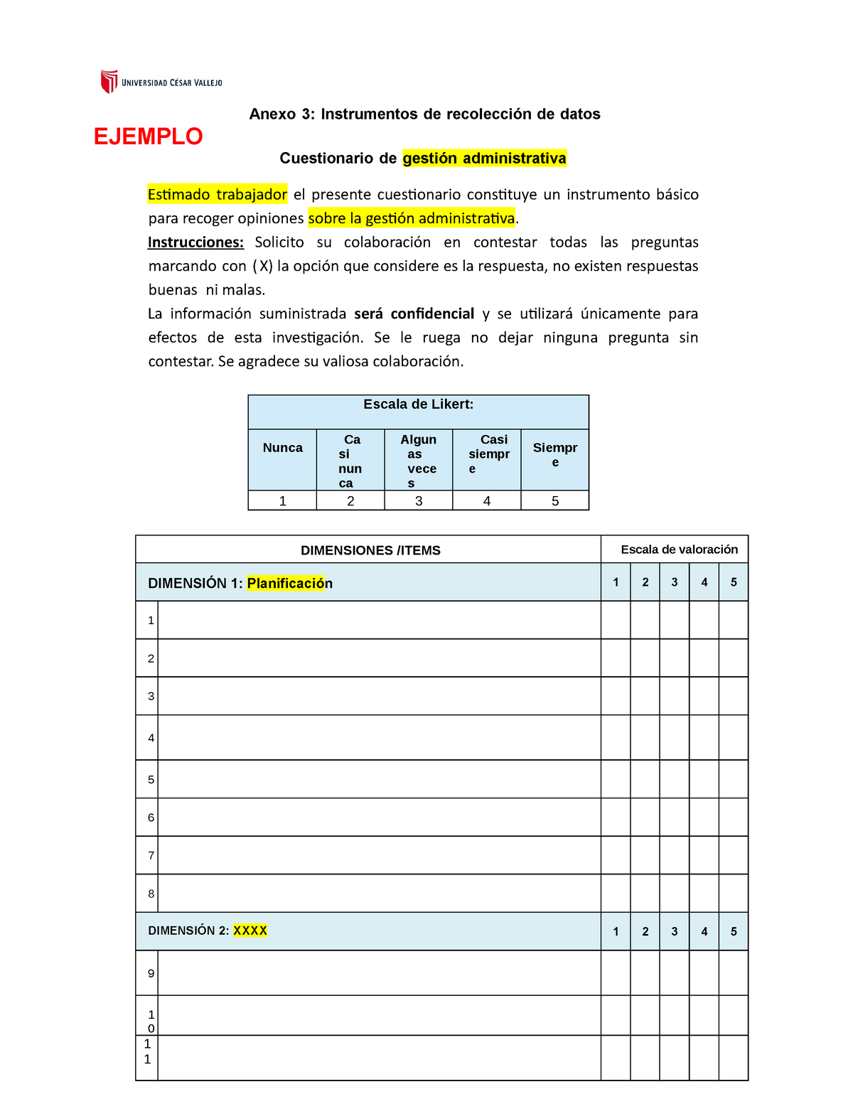 Modelo DE Cuestionario - Metodologia De La Investigación Científica ...