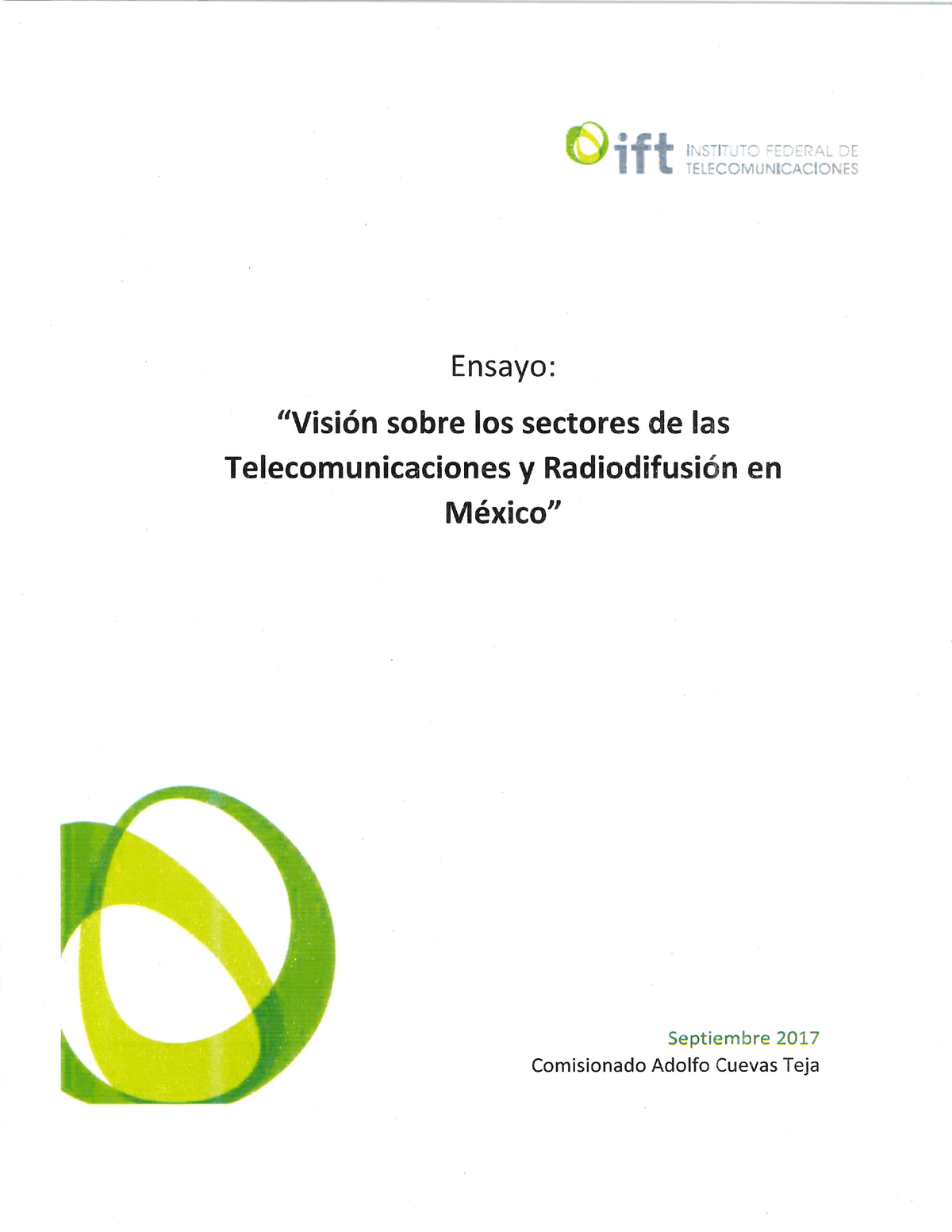 Ensayo Telecomunicaciones EN Mexico - Fundamentos De Telecomunic. - Tec ...