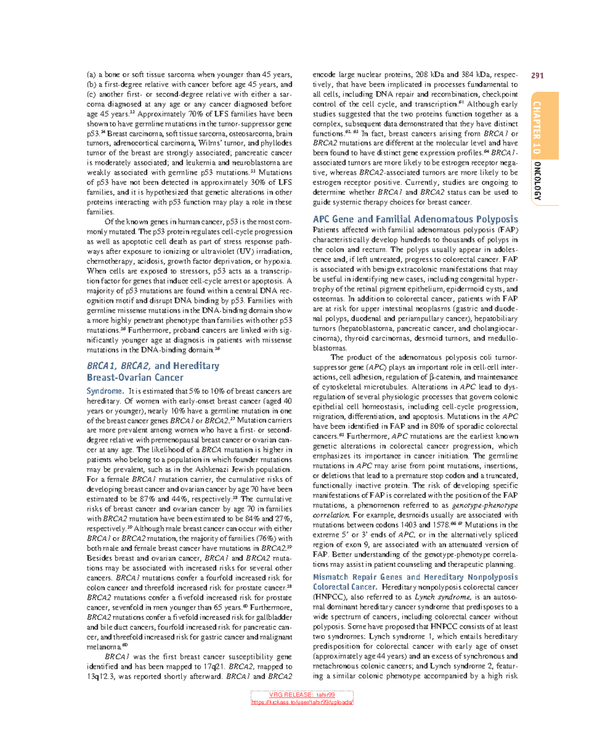 Schwartz's Principles of Surgery-10 - 291 ONCOLOGY CHAPTER 10 (a) a ...