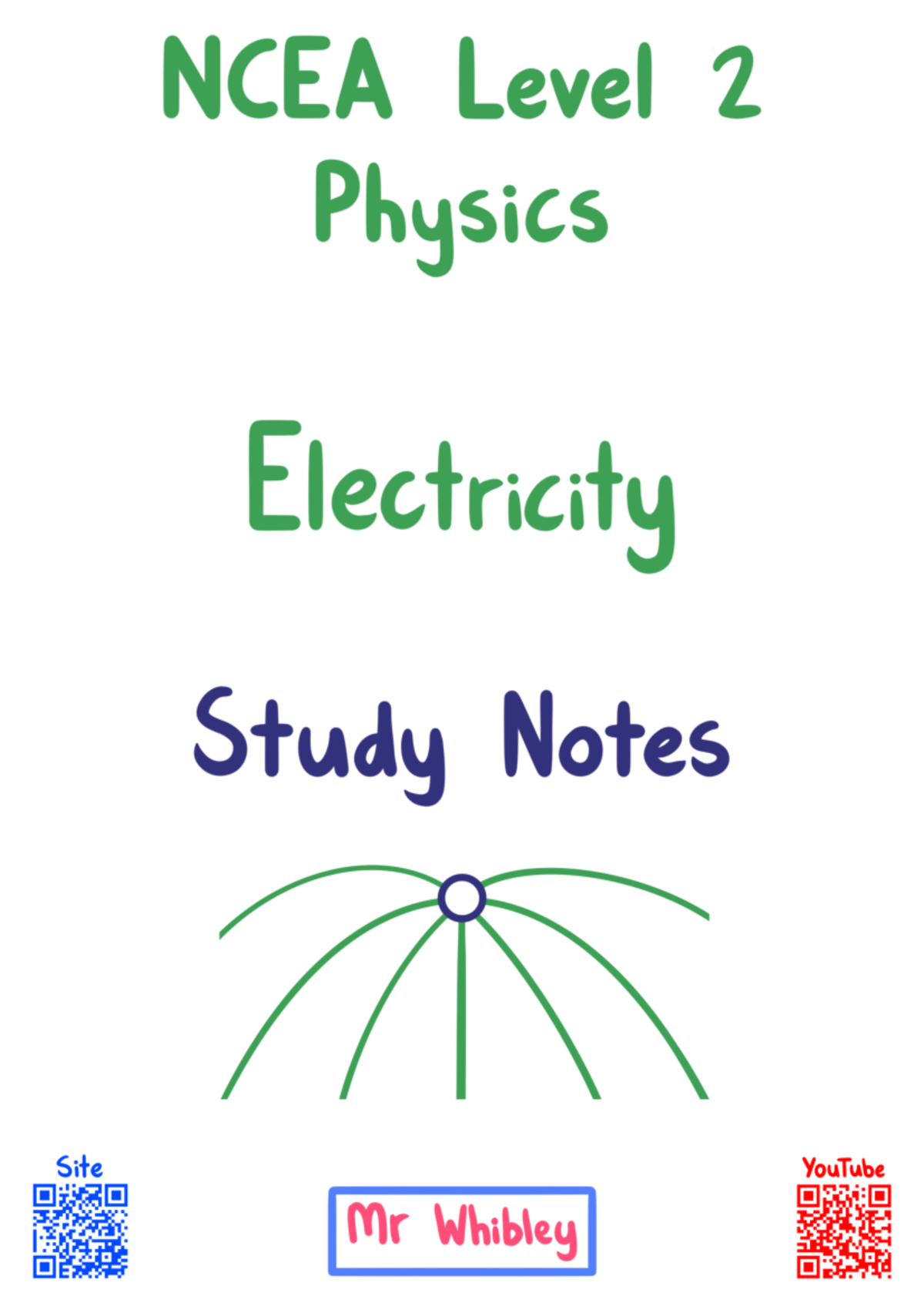 2 - note - NCEA Level 2 Physics Electricity Study Notes Site YouTube Mr ...
