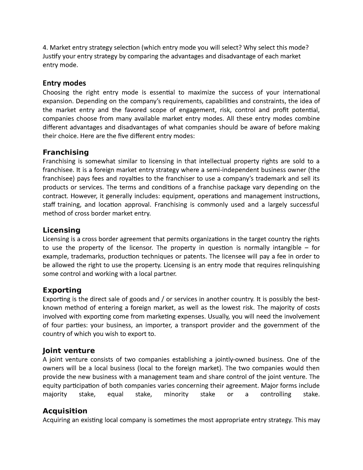 market-entry-strategy-entry-modes-choosing-the-right-entry-mode-is