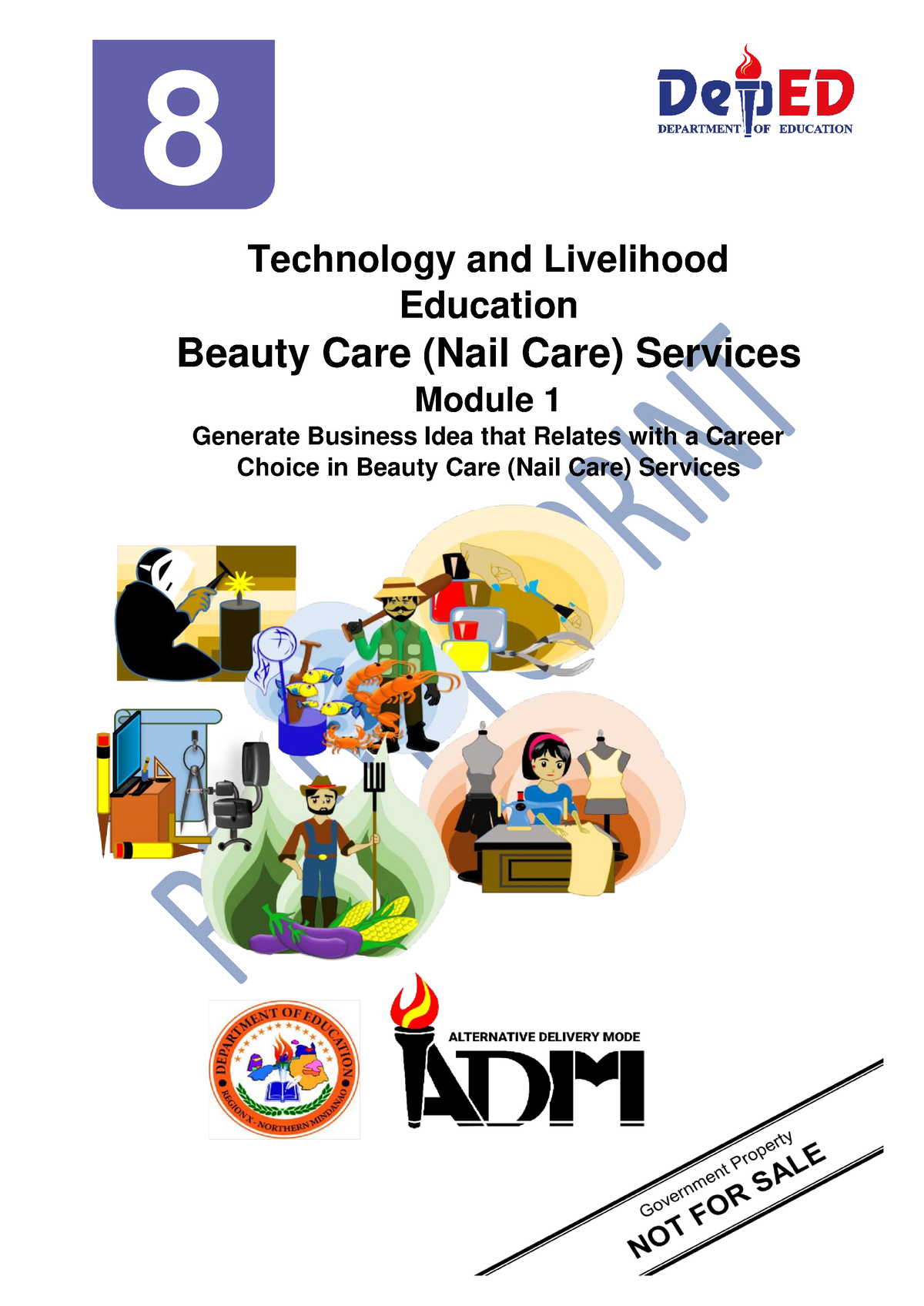 Nail Care Module 1 V5 - instructional material - Technology and