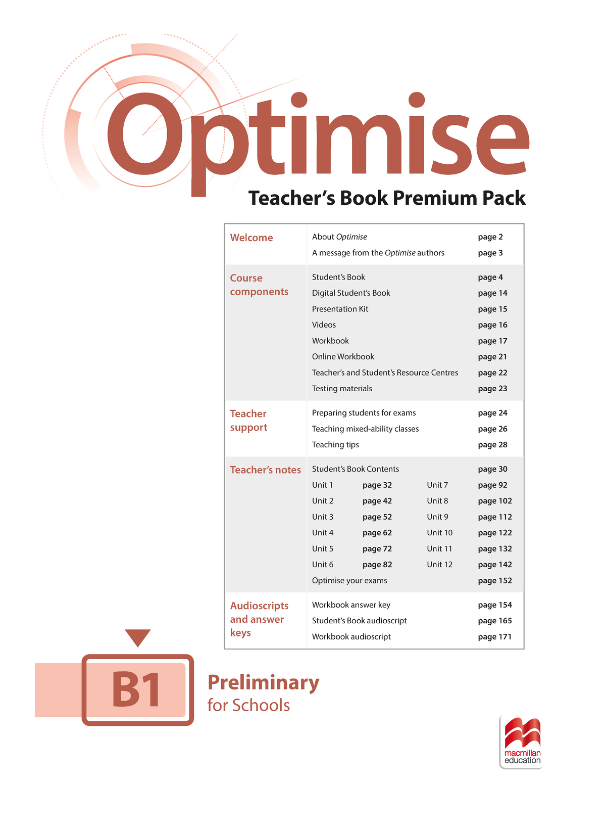 484728126 Optimise B1 Tb Pdf - Optimise Teacher’s Book Premium Pack B ...