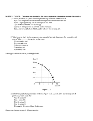 Chapter 12 Test bank - Chapter 12 Perfect Competition 12 What Is ...