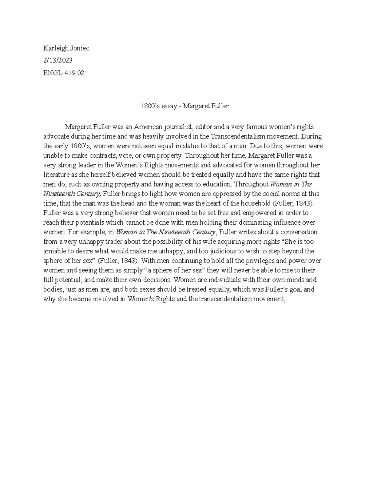 engl-419-1800s-essay-karleigh-joniec-2-13-engl-419-1800-s-essay