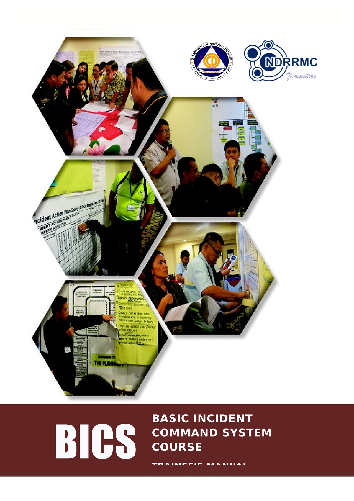 Trainees Manual ICS - BASIC INCIDENT COMMAND SYSTEM COURSE TRAINEE’S ...