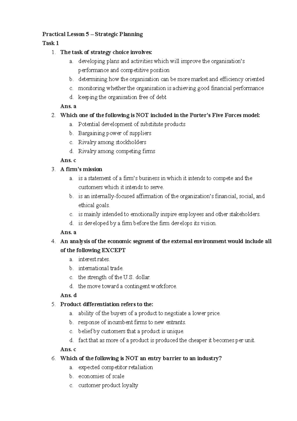 Practical Lesson 5 for students answers-1 - Practical Lesson 5 ...