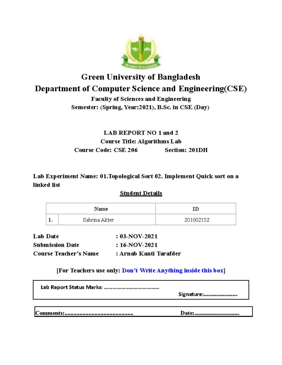 2010 02143 1 2-converted - Lab Report Status Marks