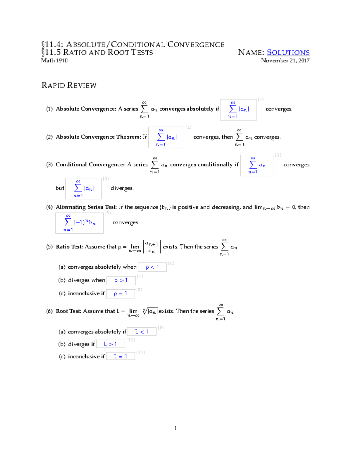 1910fa17recitation 15solutions §11 ABSOLUTE/CONDITIONAL